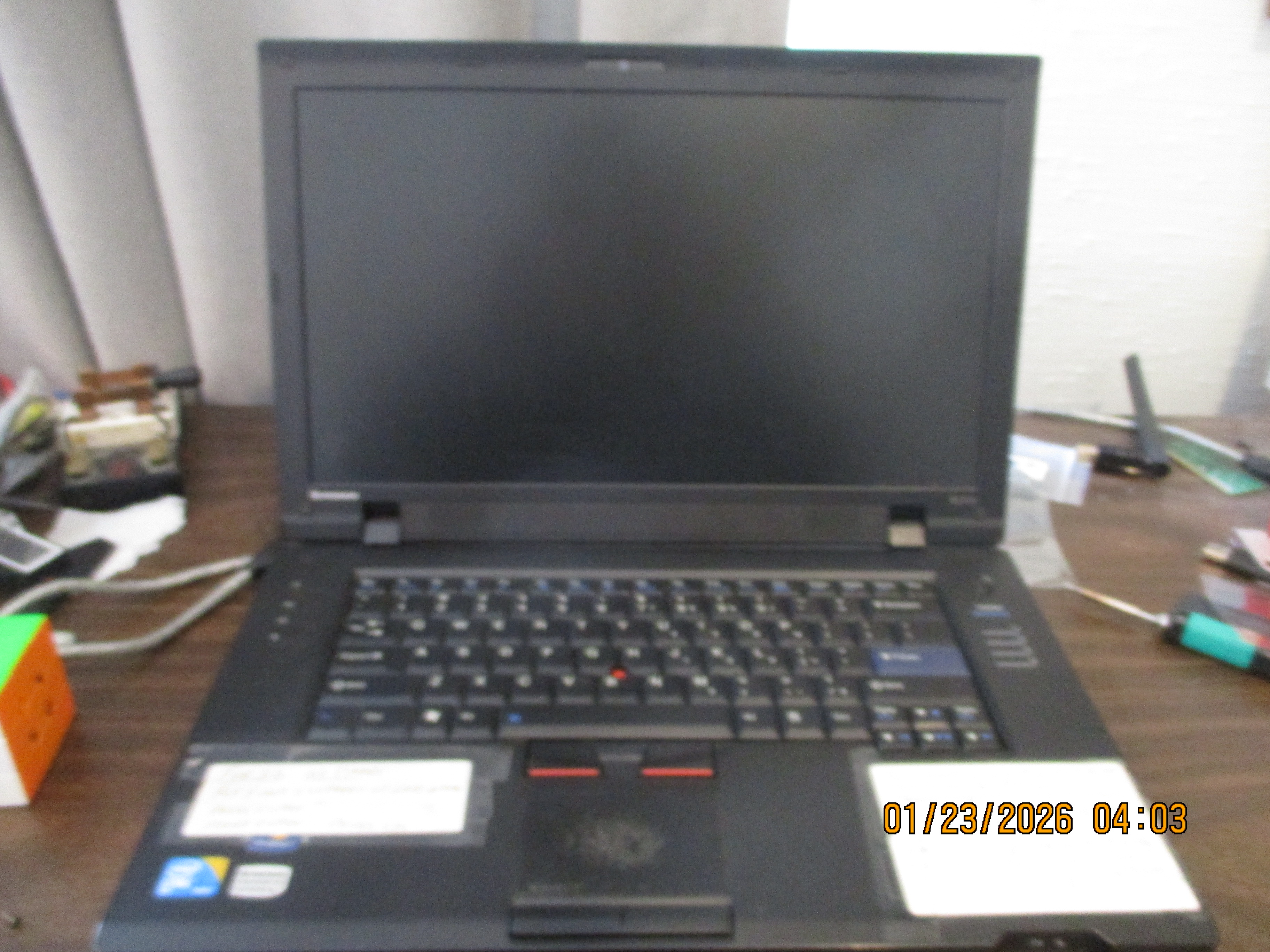 It won't power on :(