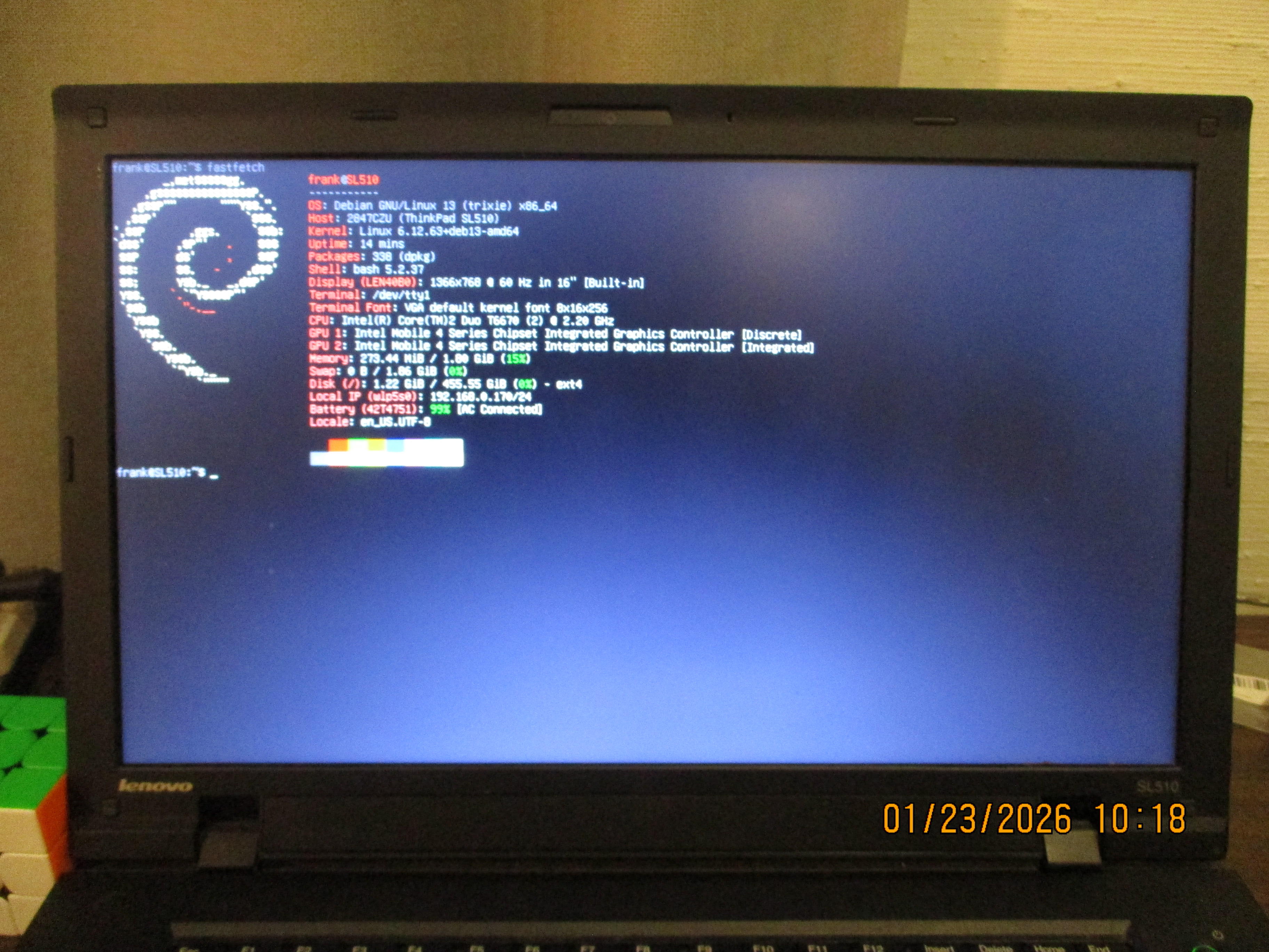 Debian no gui